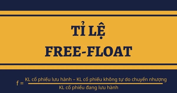 Công thức tính tỷ lệ Free float 